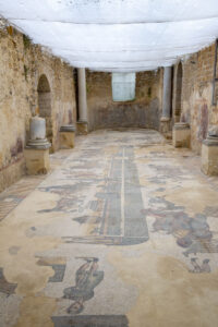 Mosaic den Romerske villa, Sicilien