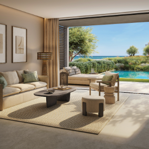 Ikos Kissamos Deluxe One Bedroom Suite Pr. Pool Deluxe one bedroom pool suite på Ikos Kissamos