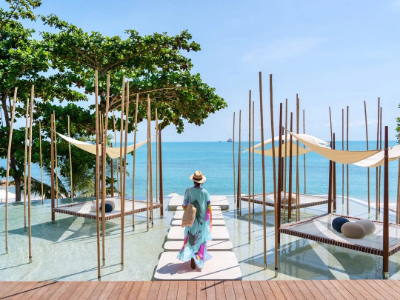 day at the beach Six Senses Samui 400*300